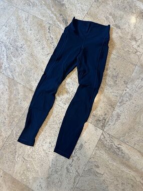 Lululemon Align High Rise navy pocket leggings